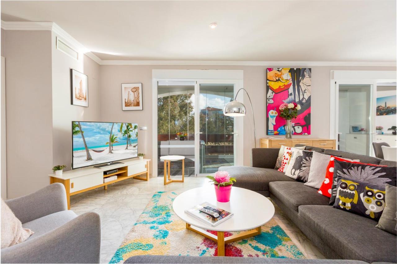 4 Bedroom Apartment In Puerto Banus 150 Meters From The Beach มาร์เบยา ภายนอก รูปภาพ